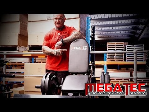MEGATEC Compact Leg Press Demo by Lee Priest