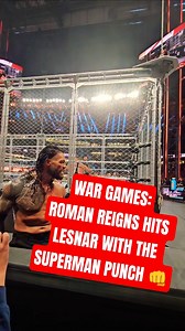 Roman Reigns hits Brock Lesnar with the Superman Punch | Wrestling Highlights