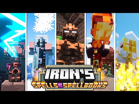 🔥The BEST Magic Mod for Minecraft🔥 - Iron's Spells 'n Spellbooks 1.20.1 - 1.21.1