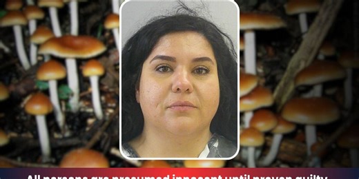 Woman arrested for smuggling mushrooms into Federal Prison
