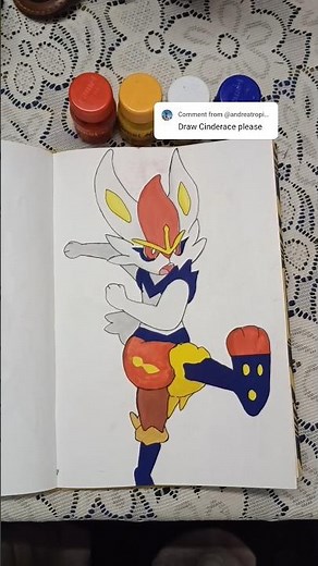 Cinderace in my style ✨ | @sosavor | #pokemonart #cinderacepokemonunite #art #gottacatchemall