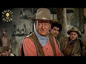 Kirk Douglas and John Wayne Get In a Bar Fight | The War Wagon