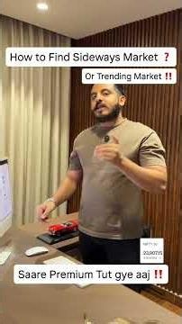 How To find Sideways or Trending Markets 📈✅ | #trading #money #stocks #shortsviral