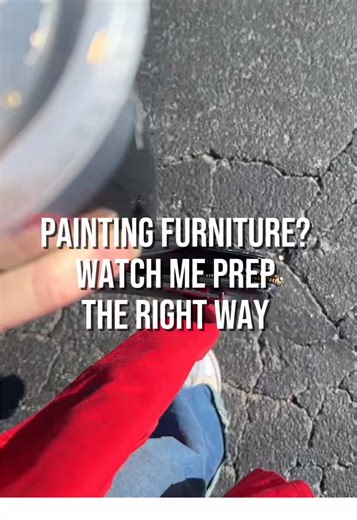 🚨Save this!🚨 Order of Operations: 1. Clean (dish soap and water) *didn’t film this part* 2. Repair (Gorilla Wood Glue and Kwik Wood) 3. Scuff Sand (220 grit sandpaper) 4. Prime (Zinsser BIN) 5. Sand again 6. Fill dents and dings (Bondo Glazing Putty) 7. Prime again 8. Sand again 9. Use tack cloth to remove remaining dust And now we’re ready for the fun part! Stay tuned to see paint, drawer liners, and hardware! That last one is back ordered, which is the only reason I haven’t shared the full p
