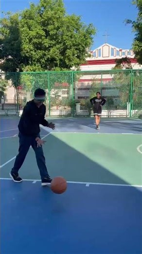 # Basketball 🏀 blind fold final part #@#