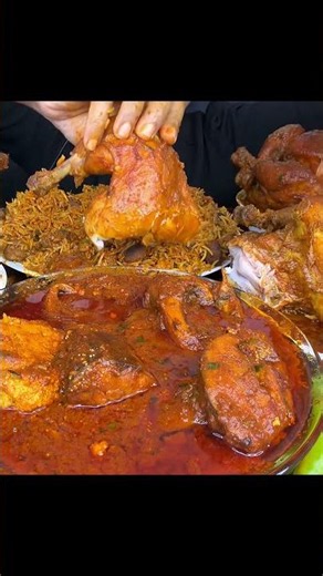 ASMR big fish chicken rice Mukbang Challenge #mukbang #mukbanghorfun #asmreating #food #eatingsounds