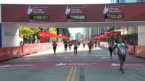Watch: 2022 Bank of America Chicago Marathon Finish Line