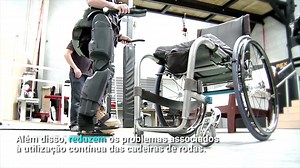 São próteses. Ou melhor, pernas robóticas. Foram desenvolvidas pela Rex Bionics e, em breve, poderão tornar-se numa alternativa à cadeiras de rodas. | Observador