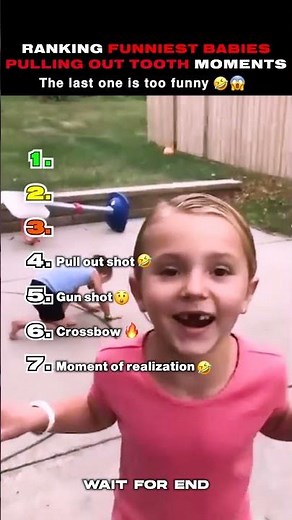 Ranking The Funniest Kids Pulling Out Tooth Moments