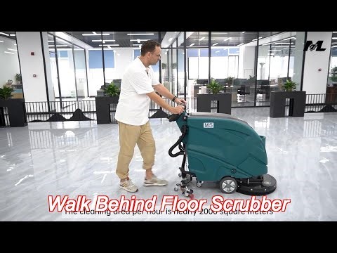 800mm squeegee compact walk behind floor scrubber stripping machine for marble washing