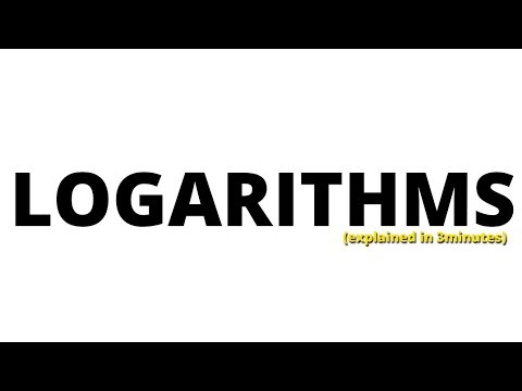Logarithms explained in 3 minutes 😱.