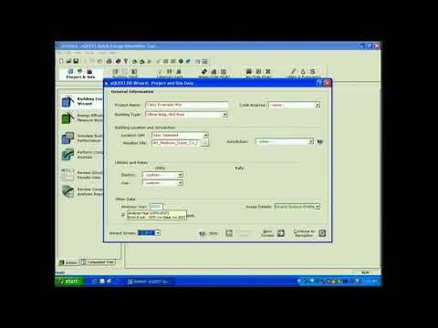 eQUEST introduction: the design development wizard