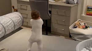 Kate Ferdinand shares video of baby Cree walking for the first time