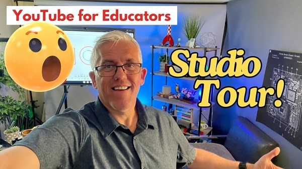 My Studio for Creating Educational YouTube Videos