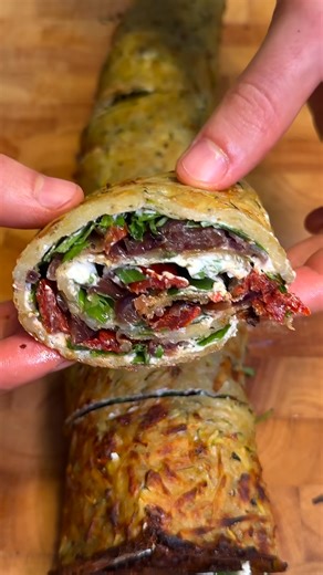 Vegan pinwheel flatbread you need to try