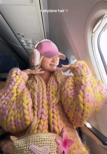 Cecilia Colossal Knit Cardigan Travel Outfit Inspiration