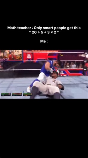@mumps on Instagram: "That moment when the math problem looks simple but your brain completely fumbles the order of operations 😭💀 One second you’re confident, the next it feels like getting absolutely floored mid-calculation. This is exactly why sports and math have one thing in common — timing matters, pressure hits fast, and one wrong move changes everything. Whether it’s a split-second decision on the field or a quick equation in class, the chaos is part of what makes it entertaining. Clips