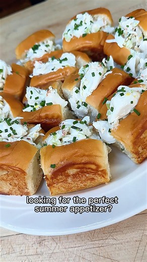 The Perfect Summer Bite: Mini Crab Rolls 🦀