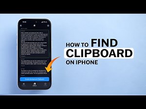How to Find Clipboard on iPhone?