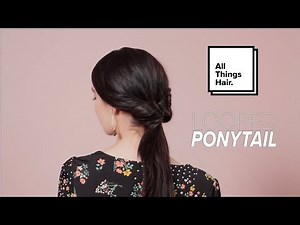 Looped Ponytail Tutorial