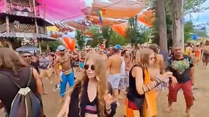Walk through Ozorian Dancefloor! Total Eclipse at Ozora 2023 💜 🎥 OZORIAN | Trancentral