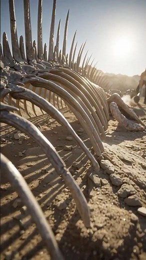 Quarry Excavation Reveals Giant Fossil Preserved Inside Solid Rock