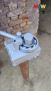 Super Strong Metal Bending Machine in Action #shorts