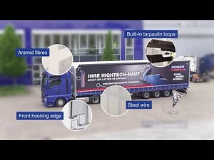 Product video Curtainsider S.CS MEGA with POWER CURTAIN - Schmitz Cargobull [english]