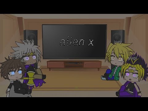 yugioh reagindo ao rap do alien x gacha club