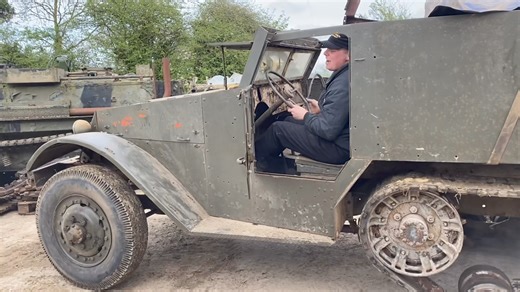 180K views · 2.9K reactions | Are we able to get our new WW2 M5 Halftrack working? Comment below what you think we should do with it! | Armourgeddon Tank Driving Centre & Museum | Facebook