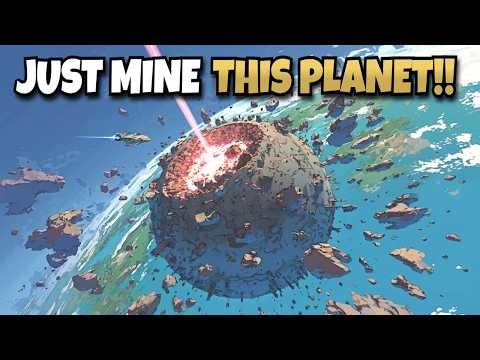 Upgrading my Ship to 100% Mine a MASSIVE Planet!
