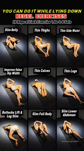 5.2M views · 33K reactions | Kegel Exercises : 9 Workouts You Can Do...
