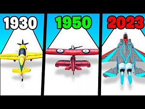 Die BESTE ENTWICKLUNG von FLUGZEUGEN in Plane Evolution!