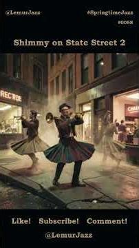Shimmy on State Street-2🎺 Fun and classy jazz vibes | 0058 Springtime Jazz Stories♫ #jazzvibes