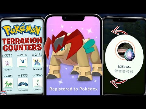 TERRAKION Raid Counter Guide - 100 IVs, Weaknesses & More