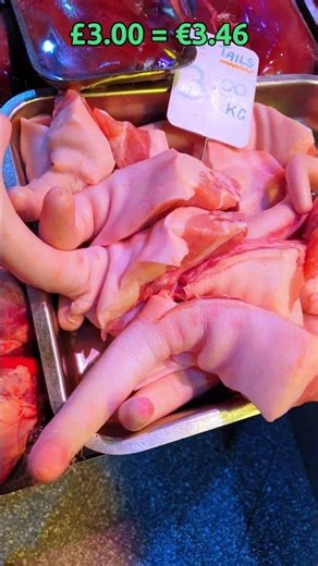 Pig Tails at Moor Market Sheffield 🐖 | Best Way to Cook – Boil Then Crispy Fry