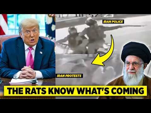 Mass Panic From Iran's Leaders As New Footage Emerges