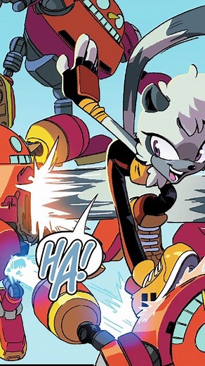 So many cool easter eggs in frontiers! #sonicthehedgehog #tanglethelemur #tangleandwhisper #angelisland #idwcomics #idwsonic #comic #sonic #tangle