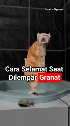Cara Selamat Saat dilepar Granat #seputarnguawur