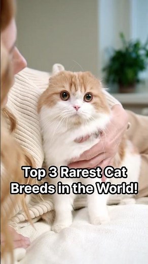 Top 3 Rarest Cat Breeds in the World 😺✨