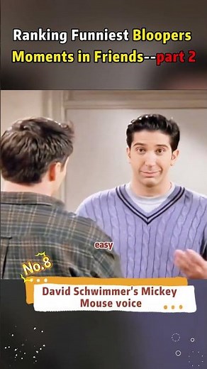 Ranking Funniest Bloopers Moments in Friends--part 2