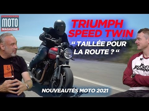 Triumph Speed ​​Twin, in suspension! Moto Magazine test