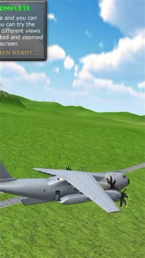 Tarboprop flight simulator | take off 📴 very nice 👍 #tarboprop #simulator #shorts
