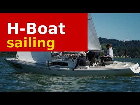 H-Boat sailing