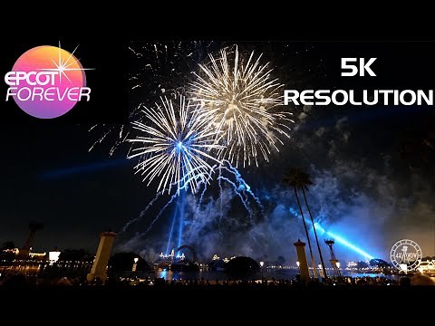 EPCOT Forever Fireworks FULL SHOW in 5K | Walt Disney World Orlando Florida September 2021