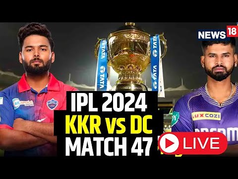 IPL LIVE Match Today | IPL Live Match Score | Delhi Capitals vs KKR | Rishabh Pant | Cricket LIVE