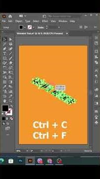 Wrinkled Text in Adobe Illustrator