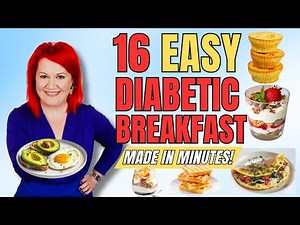 16 EASY Diabetes Breakfast Recipes You Can Make in Minutes| Diabetic-Friendly Breakfast Meal Prep