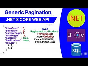 how to implement generic pagination in asp.net core web api