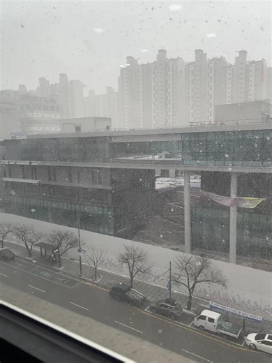 random snow blizzard in seoul 01/10 ##korea##snowstorm#w#workd#dayinmylife